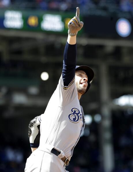 Milwaukee brewers braun sales jersey